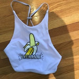 BAENANAS BIKINI TOP :)